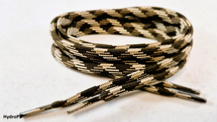 Polyesterová šnúrka - TYP 33745 TURISTA FLAT HYDRO