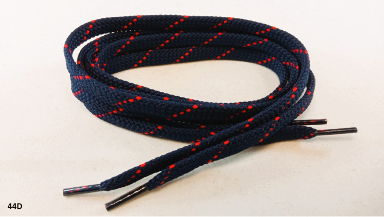 Polyesterová šnúrka TYP  PLOCHÁ MIX - 80cm