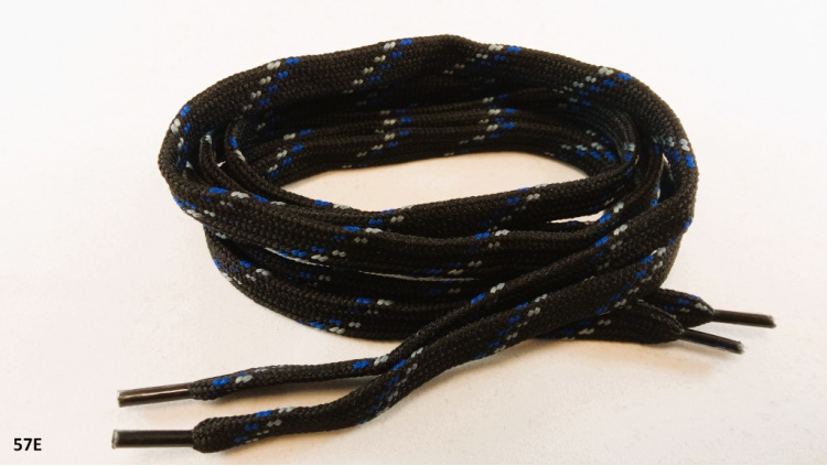 Polyesterová šnúrka TYP PLOCHÁ MIX - 100cm