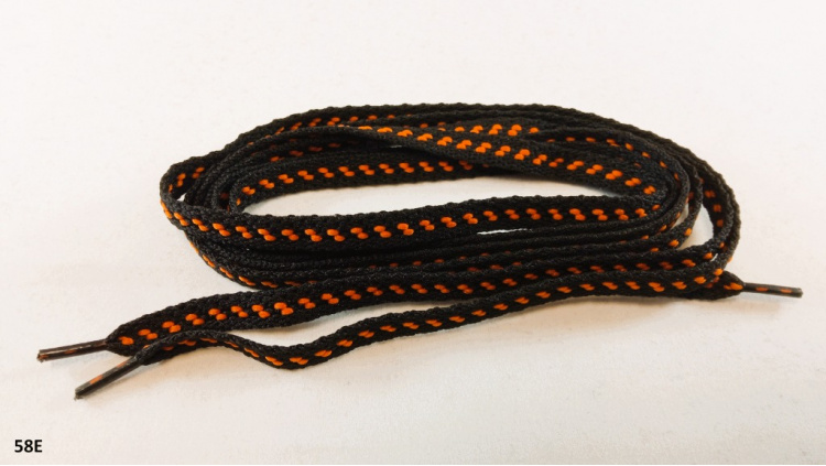 Polyesterová šnúrka TYP PLOCHÁ MIX - 100cm