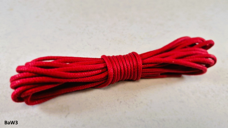 Bavlnená šnúrka  -  TYP 21272 KLASIK ELEGÁN VOSK