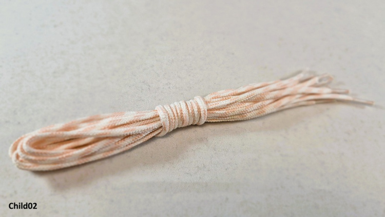 Polyesterová šnúrka - TYP 13266 CHILD